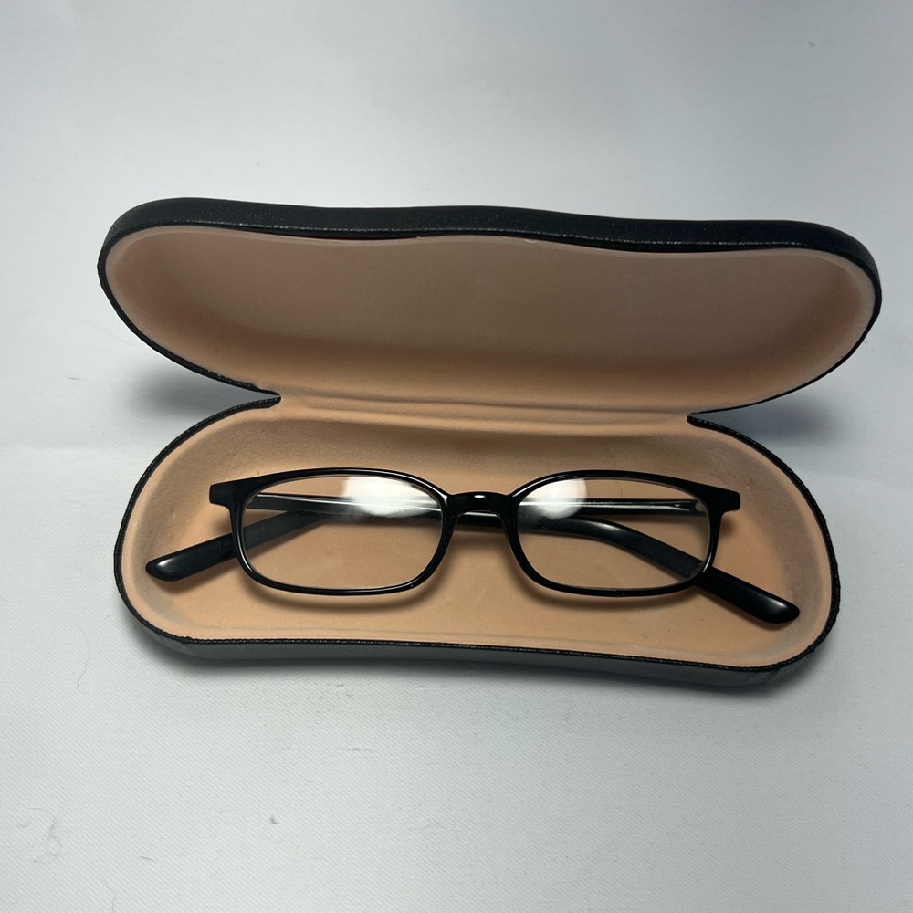 BOGO - 5th Ave Black Skinny Eyeglasses - Frames only
